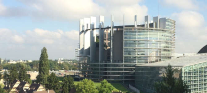 EU-parlamentet i Strasbourg
